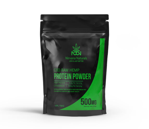 500 MG Hemp Protein Powder - Nirvana Naturals CBD