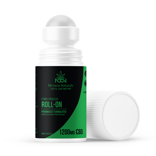 1200 MG Freeze Roll On - Nirvana Naturals CBD