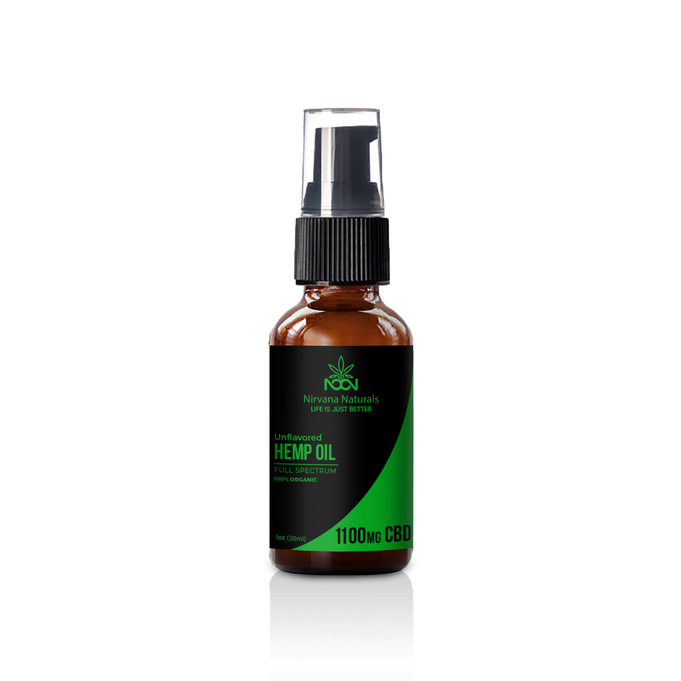 1100 MG Hemp Oil - Nirvana Naturals CBD